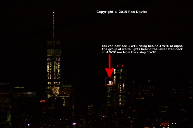 Lower Manhattan in the Final Moments of 2015 Annotated