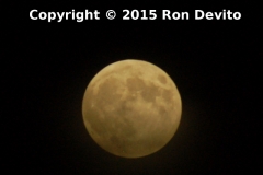 Rising Supermoon taken at Front St. behind the SIRT train shed September 27, 2015.